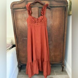 FARM Rio Terracotta Maxi Dress
